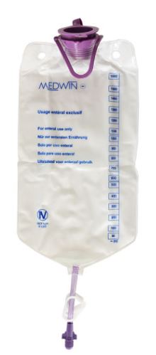 ENTERAL FEEDING RESERVOIR top fill 500 ml cap
